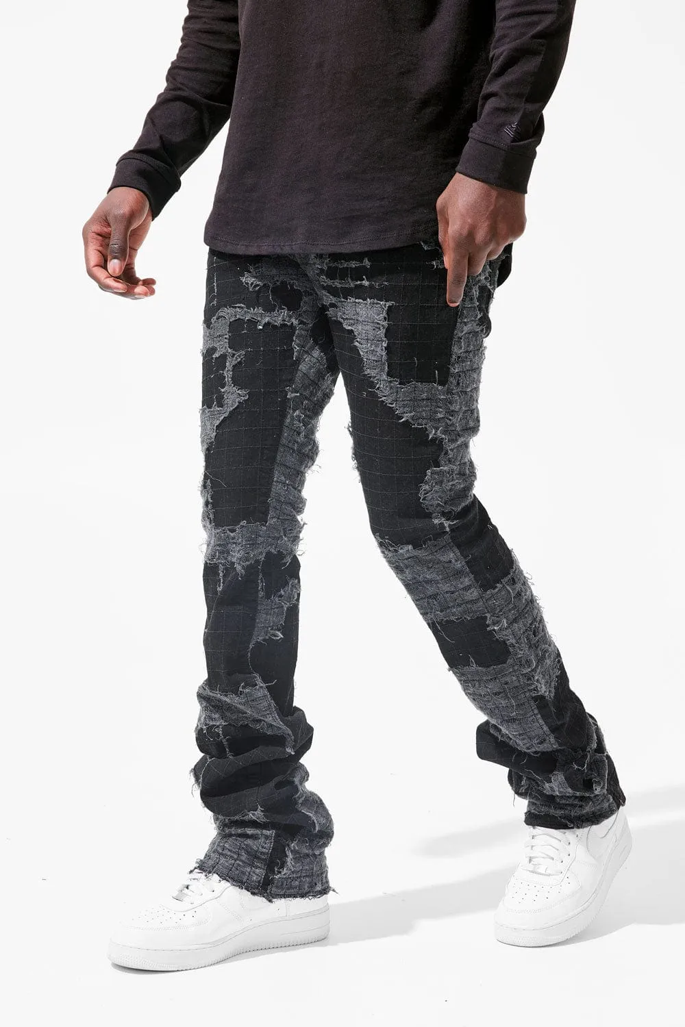 Martin Stacked - Full Moon Boro Denim