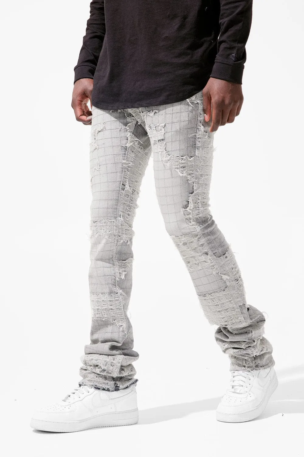 Martin Stacked - Full Moon Boro Denim