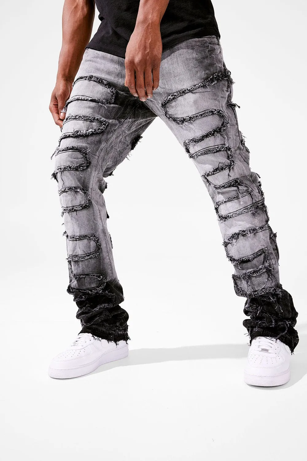 Martin Stacked - Python Denim (Concrete)