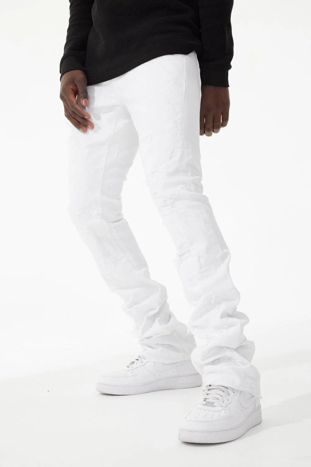 Martin Stacked - Santorini Denim