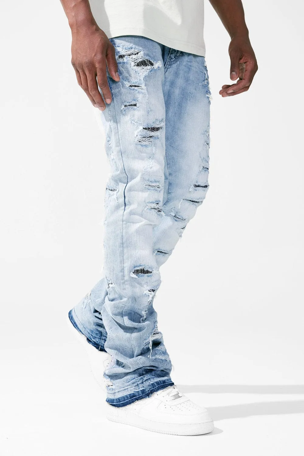 Martin Stacked - Wolverine Denim (Sky Blue)