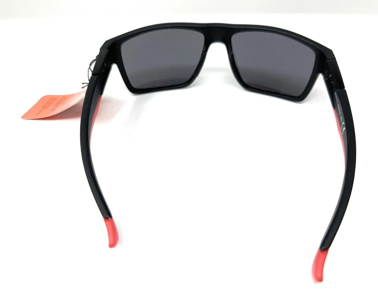 Men's Active Sunglasses Black Sports Style Red Arms Boots 120J