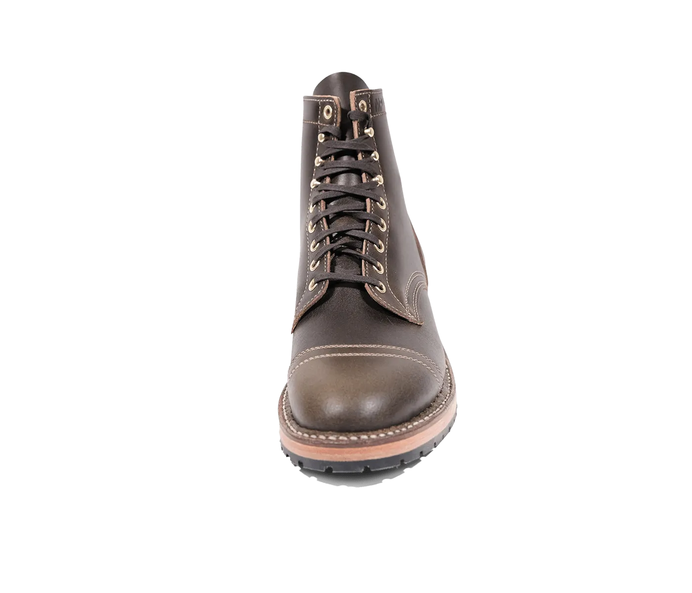 MP-Sherman Toe Cap (Half Lug) | Cinnamon Waxed Flesh | White's Boots