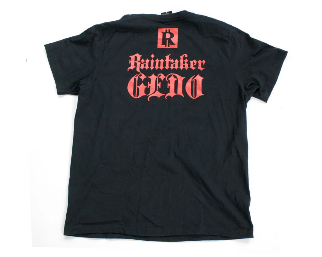 NJPW GEDO RAIN "TAKER" T-SHIRT MED