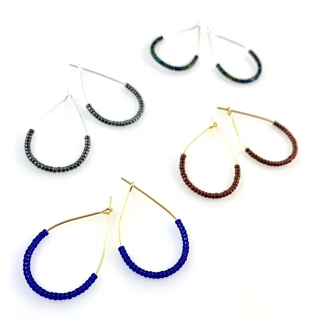 "Rain Drop" Earrings (Various Colours)