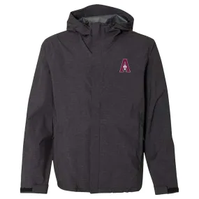 Rain Jacket - Heather Black - Men's - A Logo