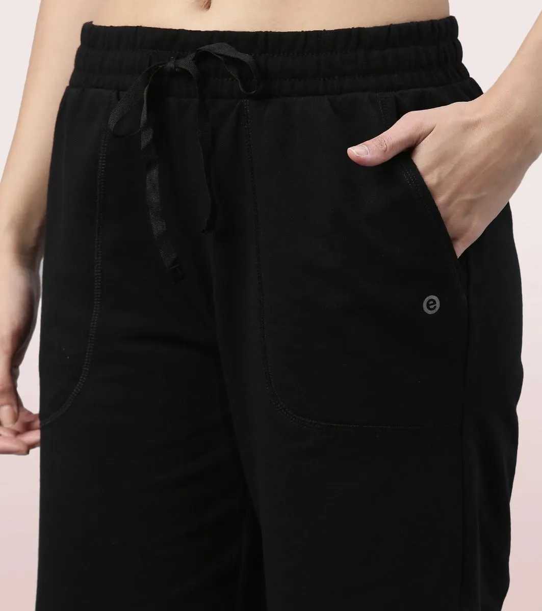 Relax Bermuda | Knee Length Shorts With Adjustable Waistband & Pockets