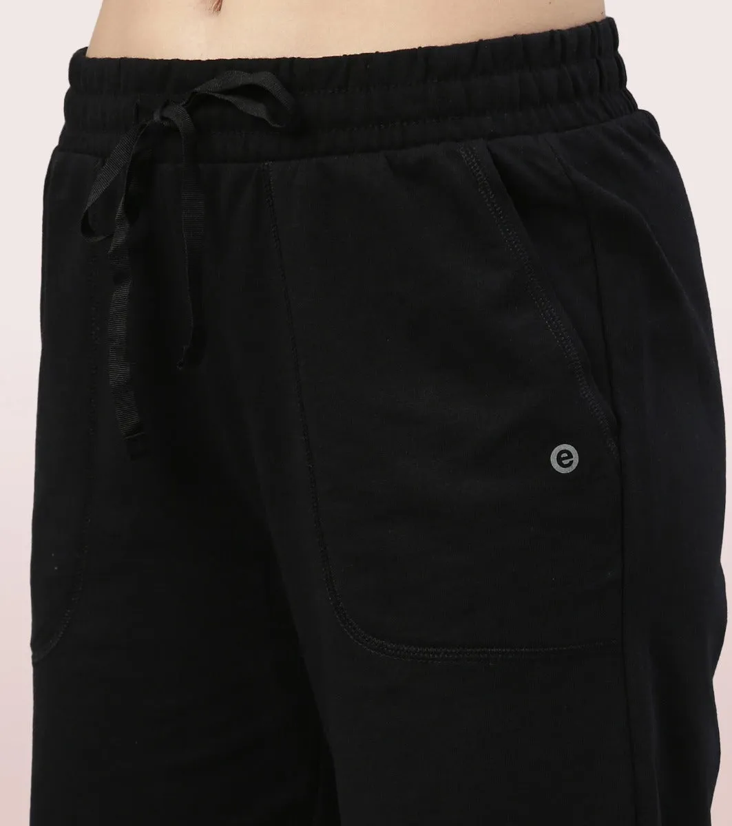 Relax Bermuda | Knee Length Shorts With Adjustable Waistband & Pockets