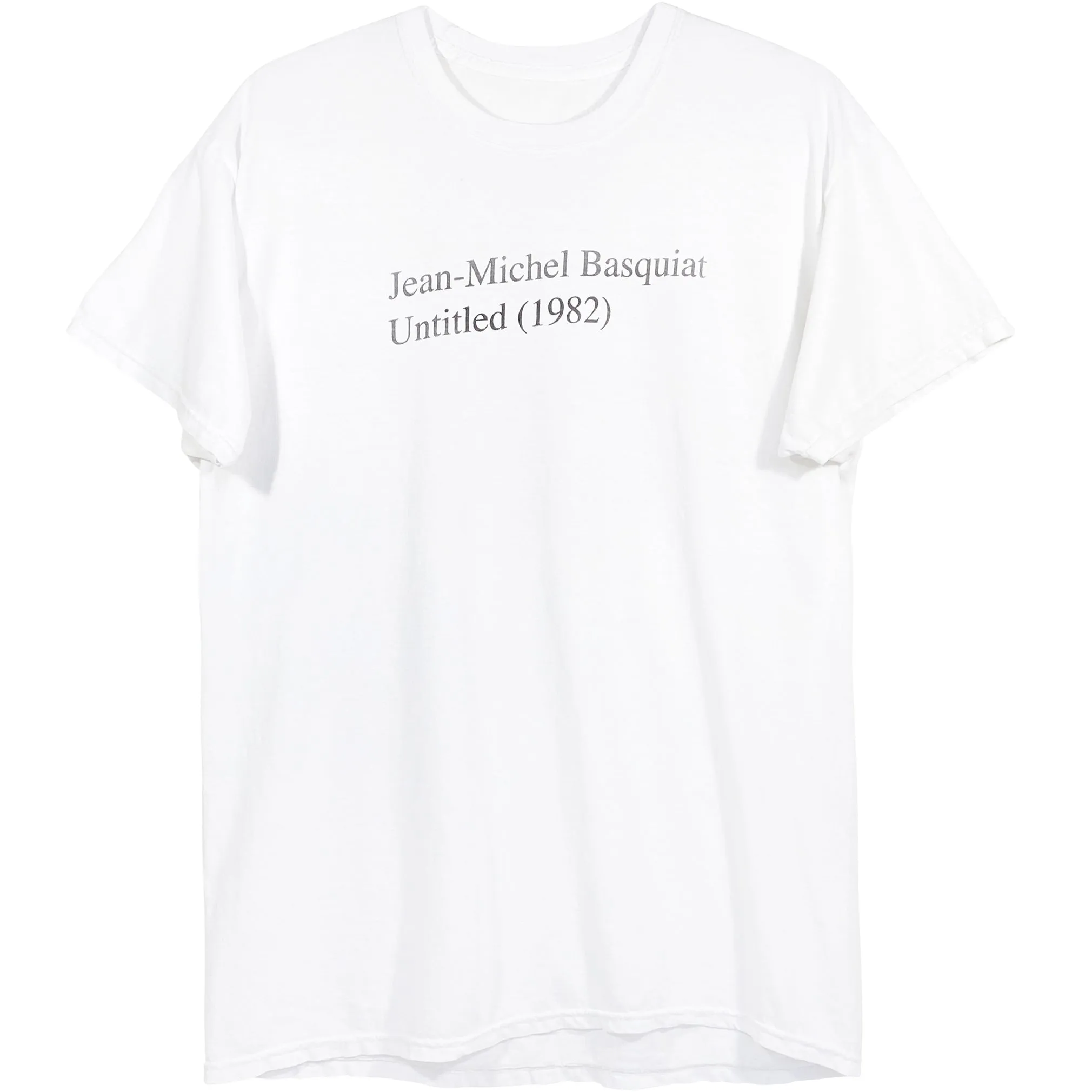 UNTITLED WORK BASQUIAT T-SHIRT