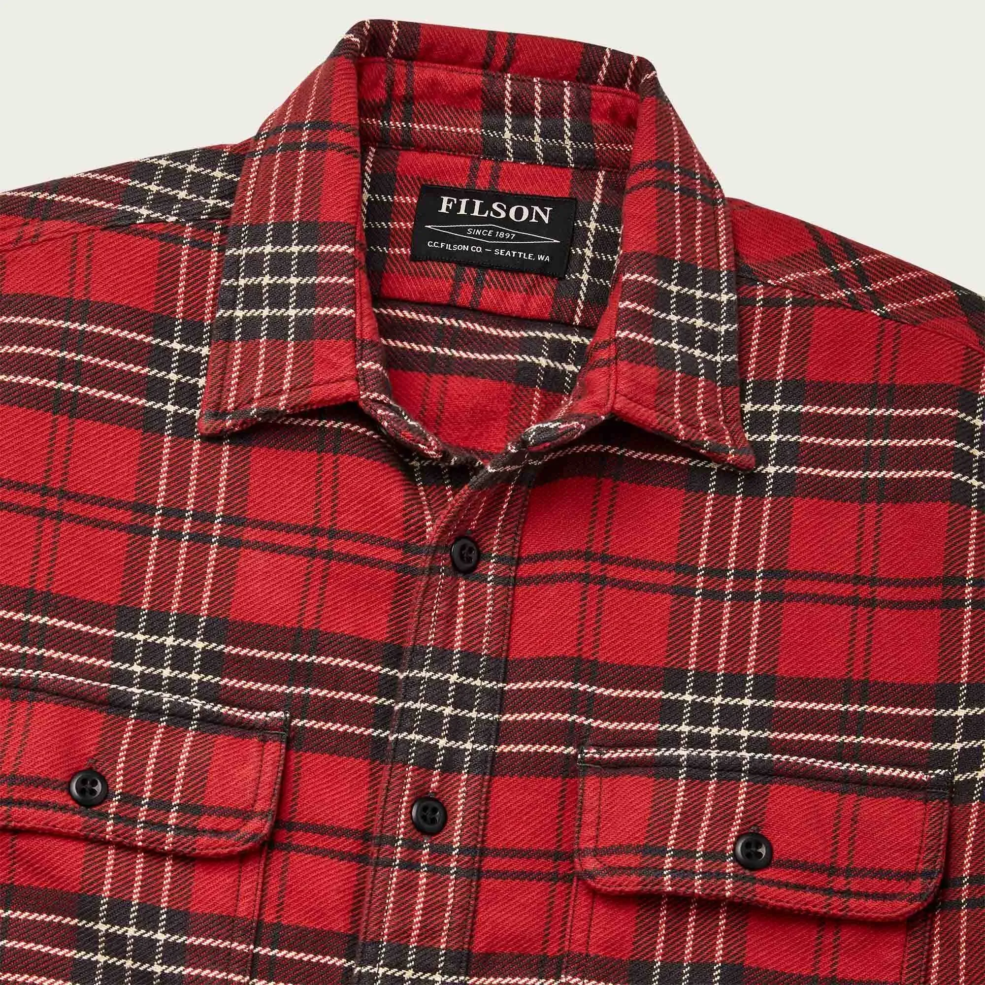 VINTAGE FLANNEL WORK SHIRT