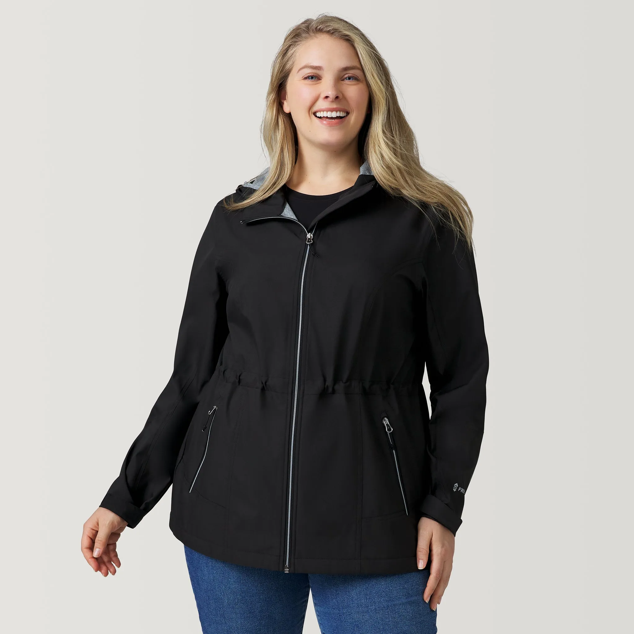 Women's Plus Size X2O Anorak Rain Jacket