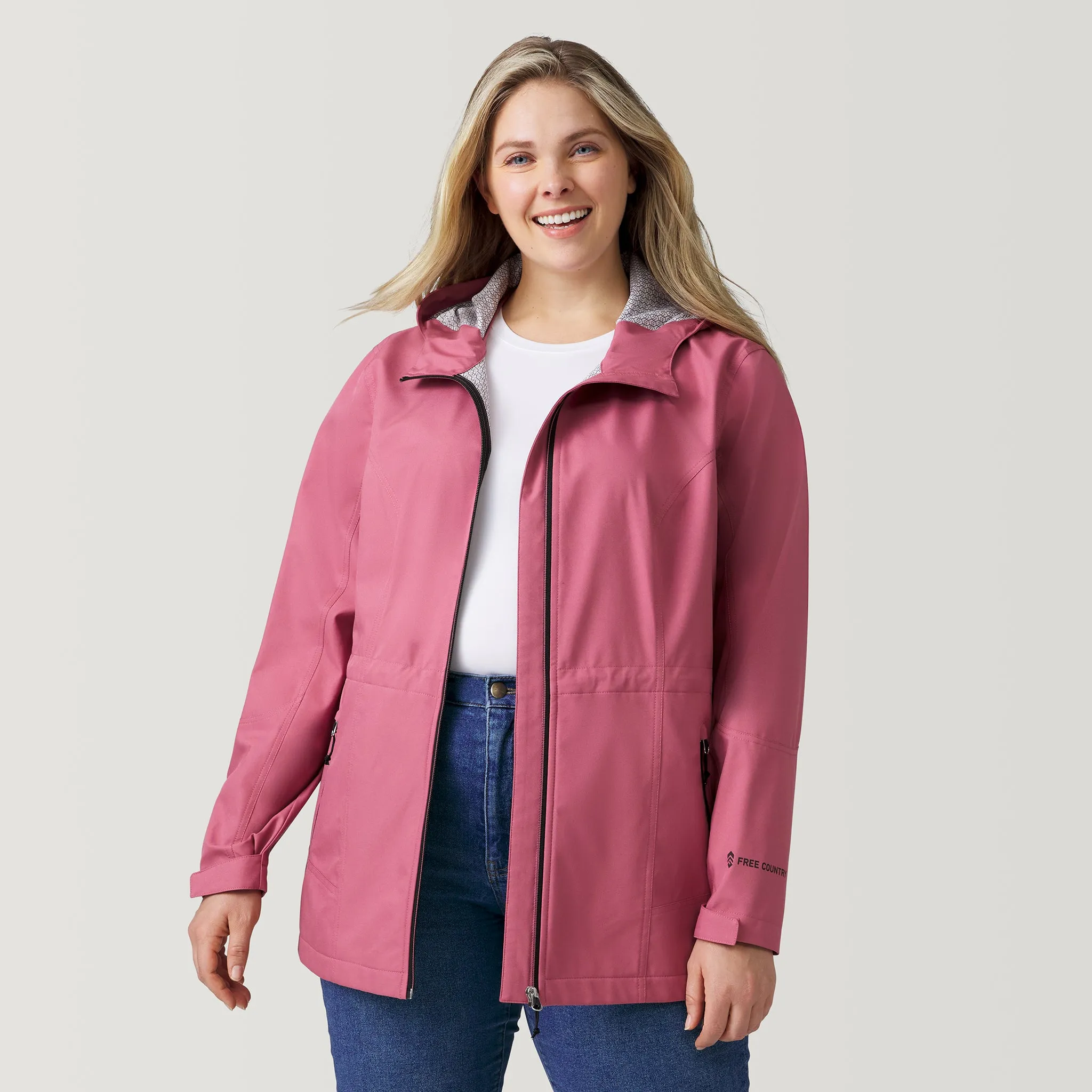 Women's Plus Size X2O Anorak Rain Jacket