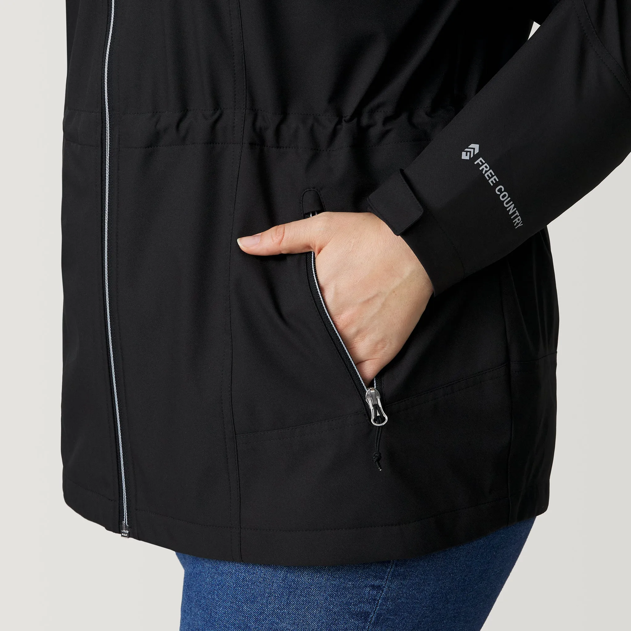 Women's Plus Size X2O Anorak Rain Jacket