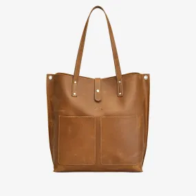 Women's Work Tote Bag with Front Pocket